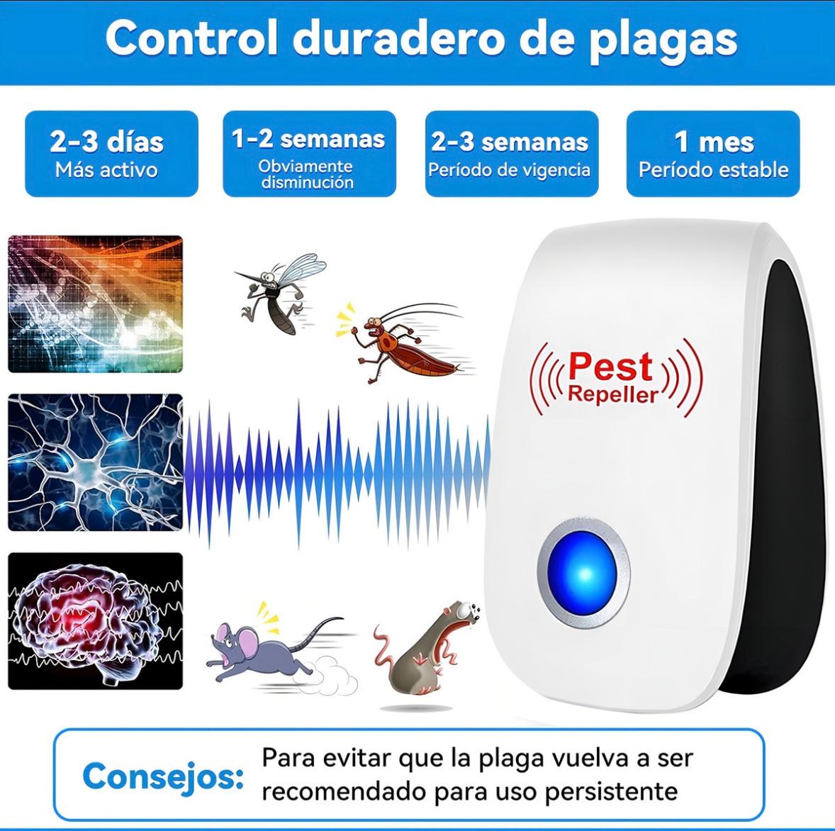 3 UNIDADES REPELENTE ULTRASONICO